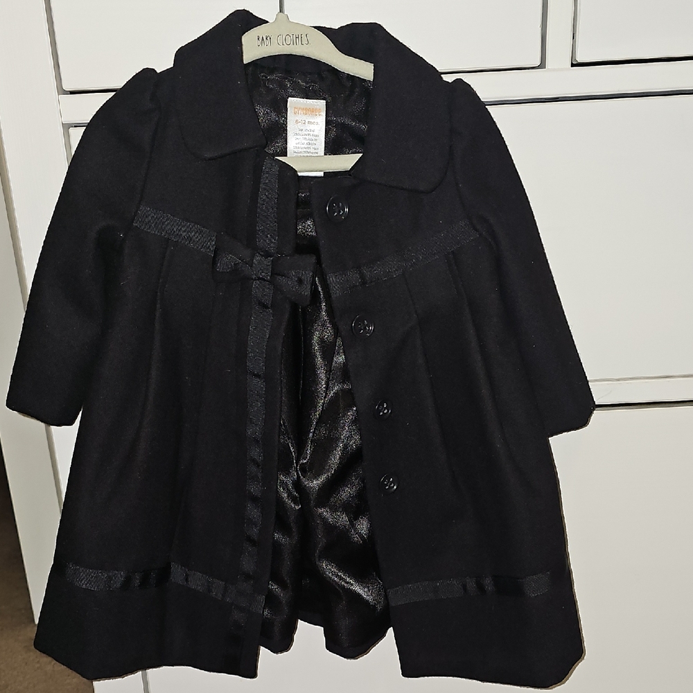 Gymboree Black Cape Jacket Elegant Formal Wear